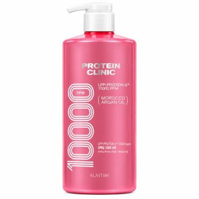 Elastine Protein Clinic Shampoo Moroccan Argan Oil (frasco rosa)