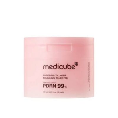 Medicube Pink Collagen Toning Gel Toner Pad 120 ml